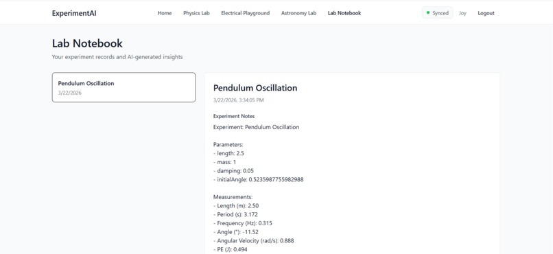 ExperimentAI  – screenshot 6
