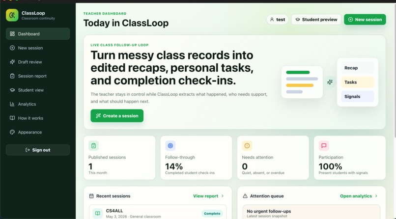 ClassLoop – screenshot 4