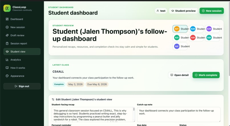 ClassLoop – screenshot 6