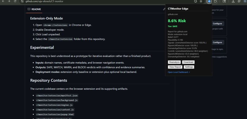 CT Monitor Extension – screenshot 3
