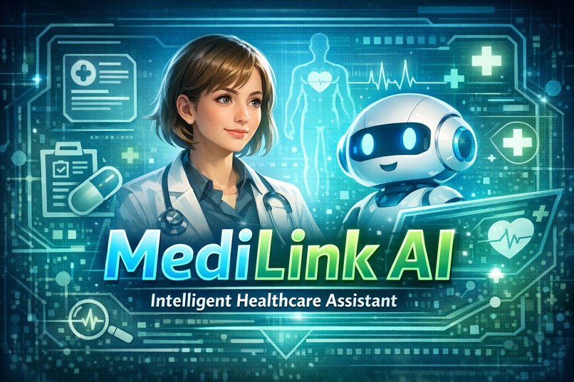 MediLink AI-agent: Intelligent Healthcare Assistant   – screenshot 1