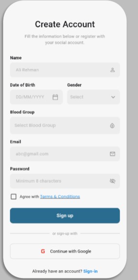 Smart Health Record System – screenshot 5