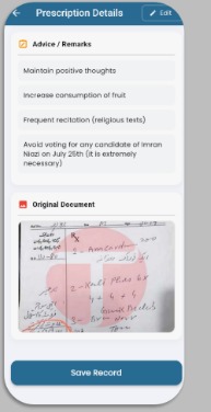 Smart Health Record System – screenshot 14