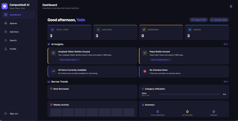CampusVault AI – screenshot 5
