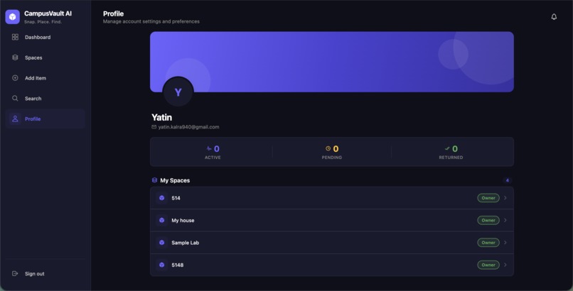 CampusVault AI – screenshot 7