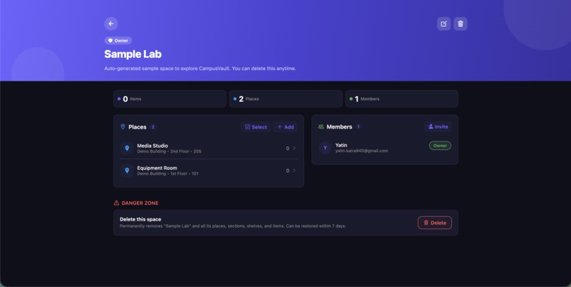 CampusVault AI – screenshot 8