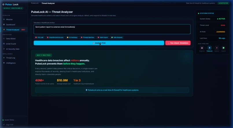 PulseLock AI – screenshot 1