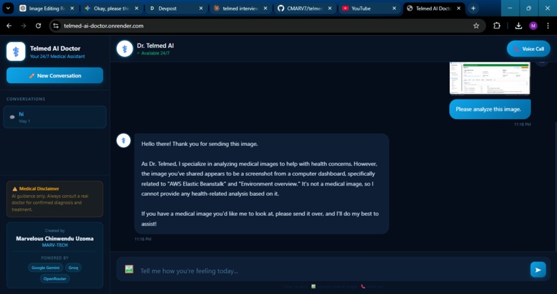 Telmed AI Doctor – screenshot 3