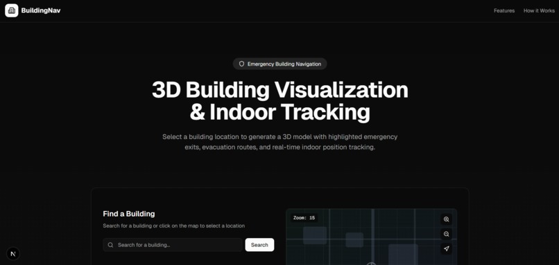BuildingNav – screenshot 1