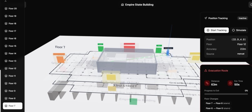 BuildingNav – screenshot 2