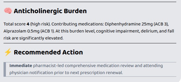 Polypharmacy Safety Checker – screenshot 1