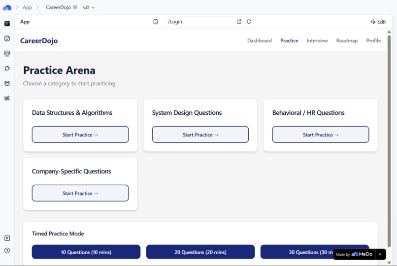 CareerDojo – screenshot 2