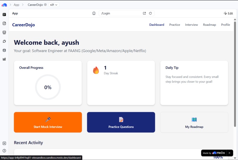 CareerDojo – screenshot 3