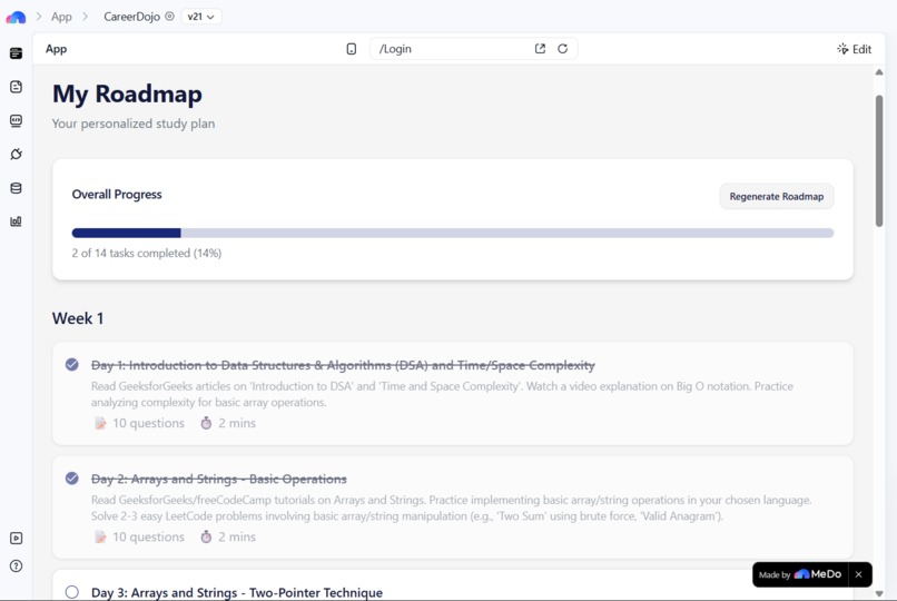 CareerDojo – screenshot 4