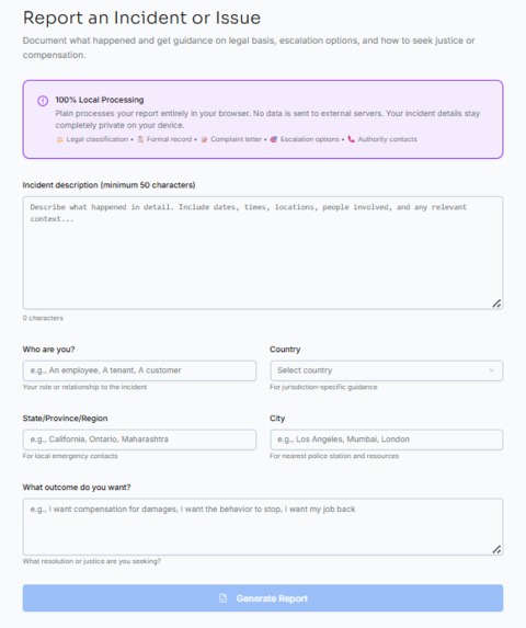 Plain – screenshot 1