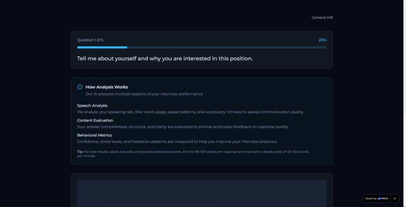 AI Interview BOT – screenshot 2