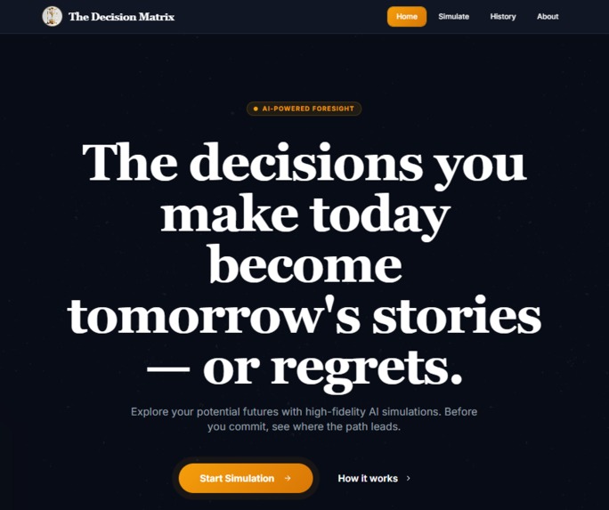 The Decision Matrix – screenshot 1