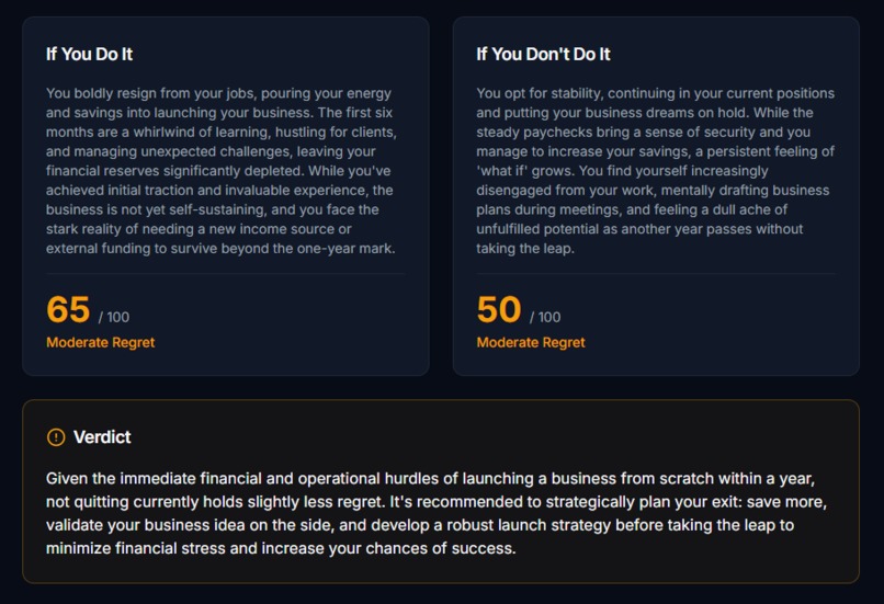 The Decision Matrix – screenshot 3