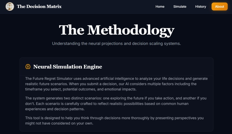 The Decision Matrix – screenshot 5
