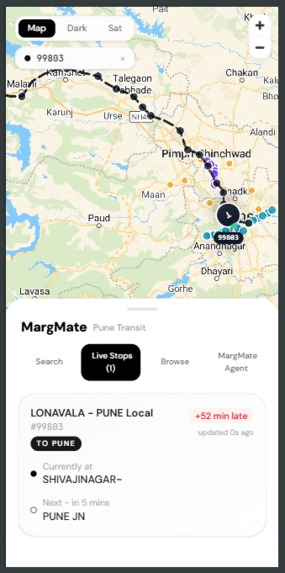 MargMate - Smart Mobility for Pune City – screenshot 4