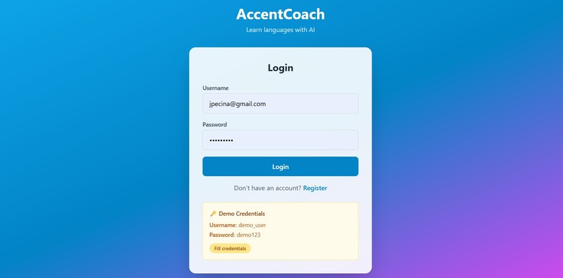 AccentCoach – screenshot 2