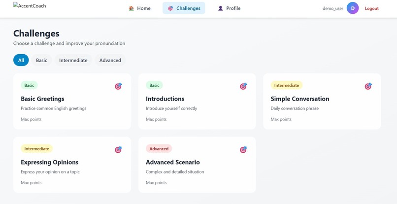 AccentCoach – screenshot 1