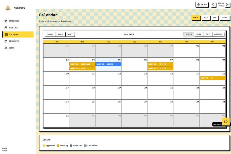 MeetOps — AI-Powered Office Room Booking System – screenshot 5