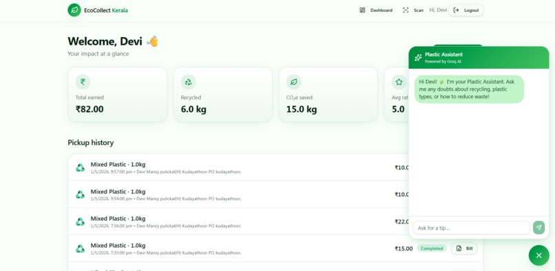 EcoCollect _Wast AI – screenshot 3