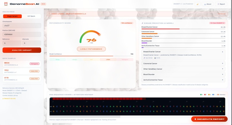 Genomic Mutation Scanner – screenshot 2