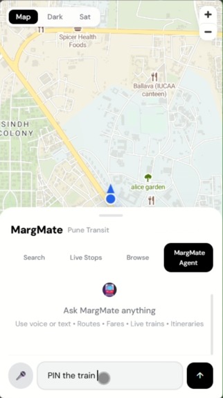 MargMate - Smart Mobility for Pune City – screenshot 2