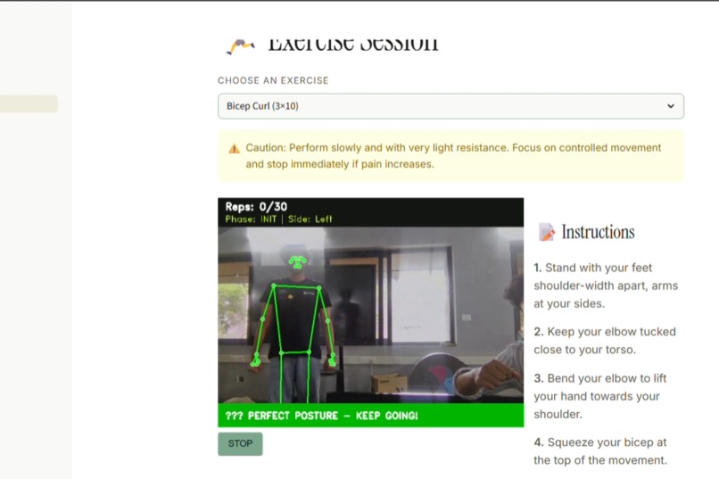 PhysioTracker AI – screenshot 3