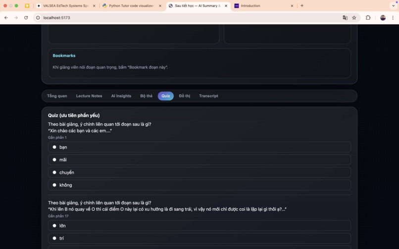 VALSEA StudyOS – screenshot 1