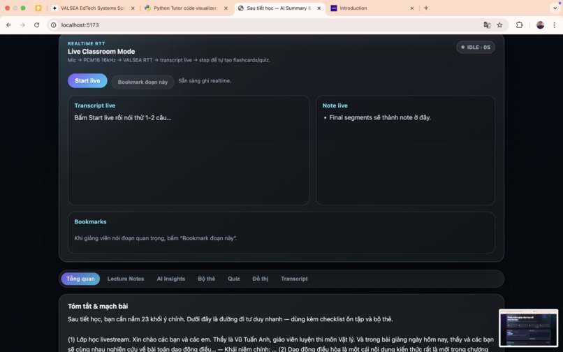 VALSEA StudyOS – screenshot 2