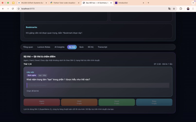 VALSEA StudyOS – screenshot 3