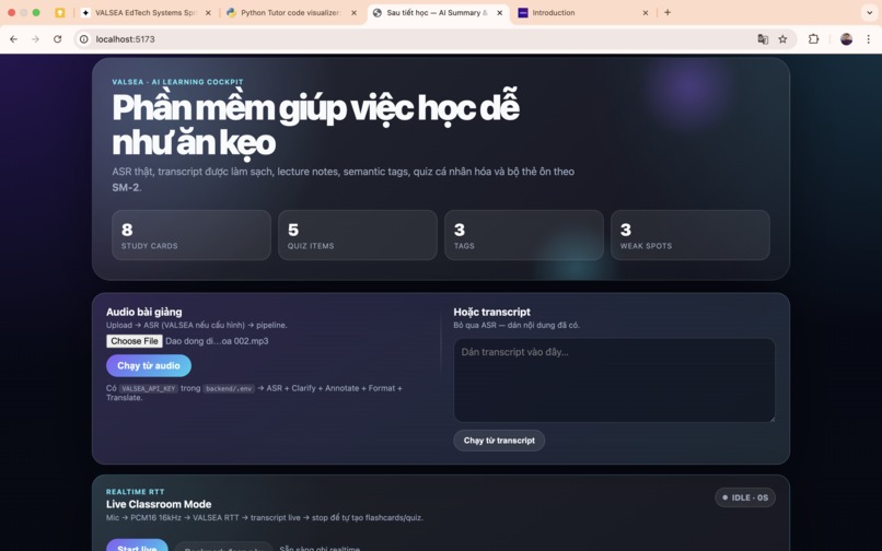 VALSEA StudyOS – screenshot 4