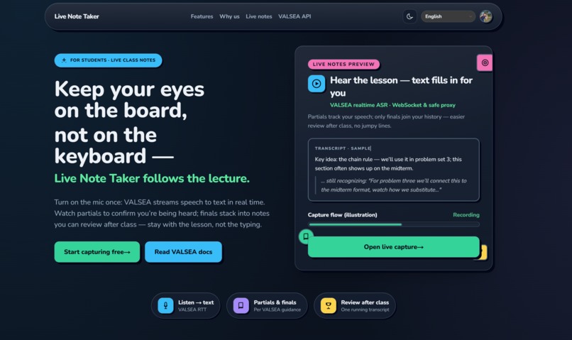 Live Note Taker – screenshot 6