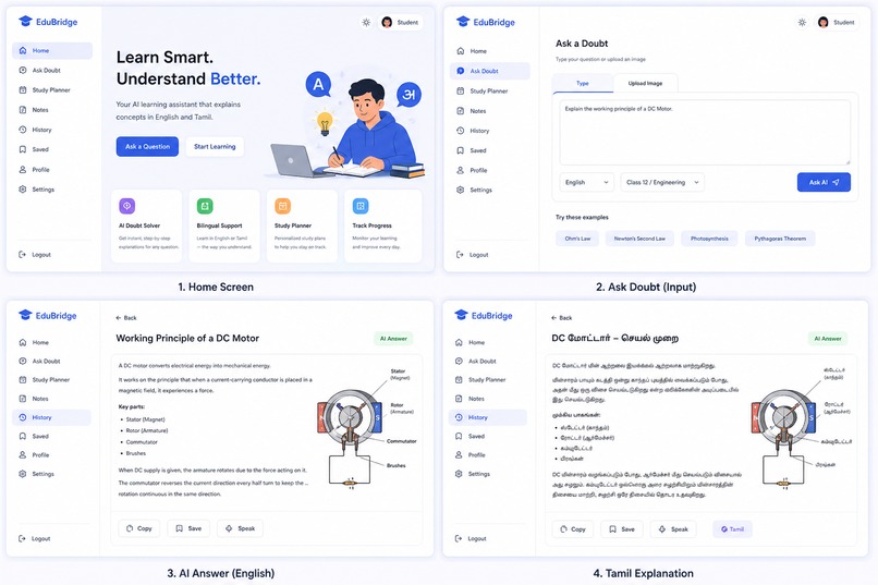 EduBridge – screenshot 1