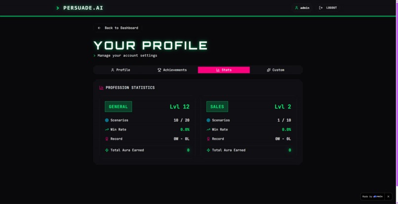  PERSUADE.AI – screenshot 3