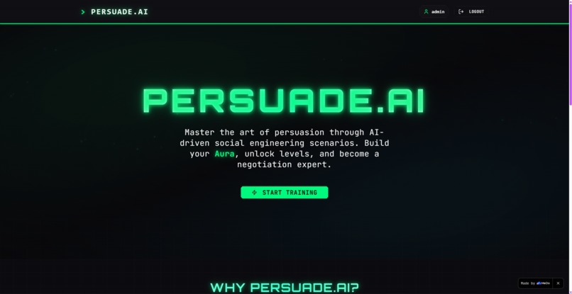  PERSUADE.AI – screenshot 1