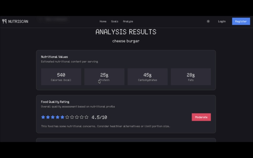 NutriScan – screenshot 4
