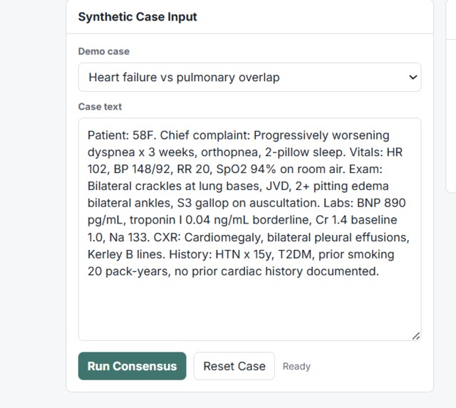 MedConsensus – screenshot 2