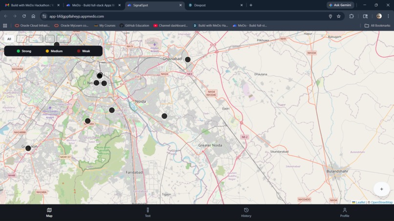 signalspot – screenshot 1