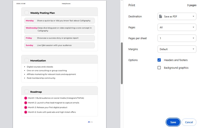 Hobby2Income – screenshot 6
