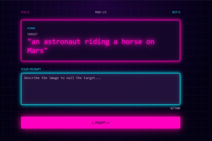 Prompt Wars: Human vs AI – screenshot 3