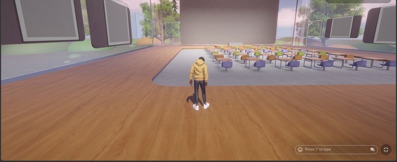 3d classroom  – screenshot 1