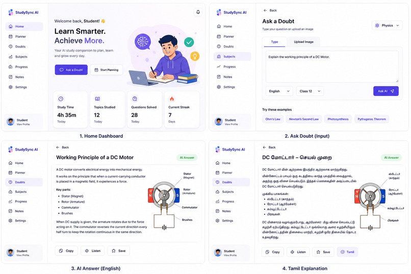 Studysync AI – screenshot 1