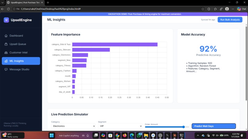 Momentum AI: The Post-Purchase Precision Engine – screenshot 7