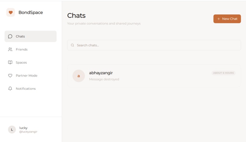 BondSpace – screenshot 2