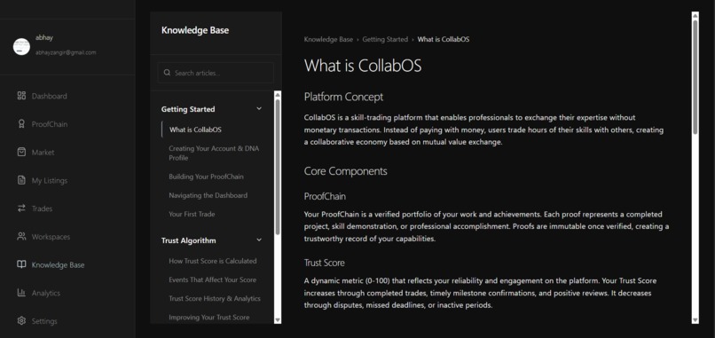 CollabOS – screenshot 9