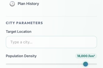 Urban planning system
